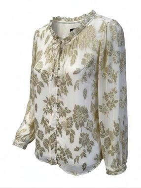 NWT Talbots Gold Blouse